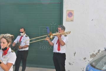 Homenaje de la Banda Municipal de Música a la Policía Local y Policía Nacional  (Foto Francisco Javier Santana)